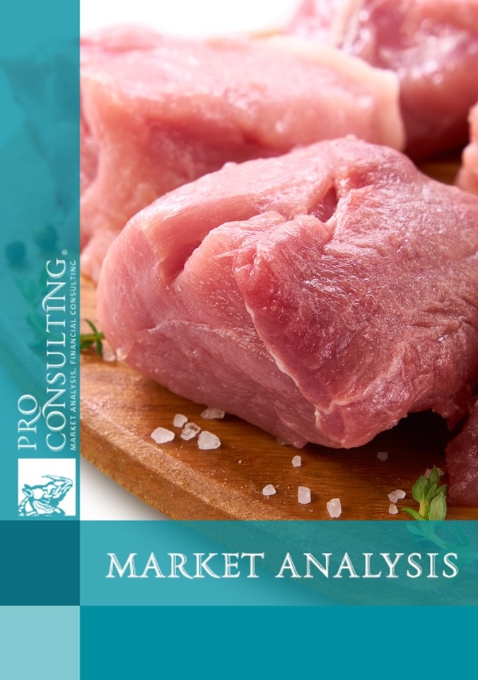 Analysis of sales of companies on the pork market in Ukraine. 2024 year